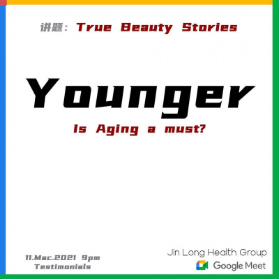 True Beauty Stories, Younger, Is Aging a must?
