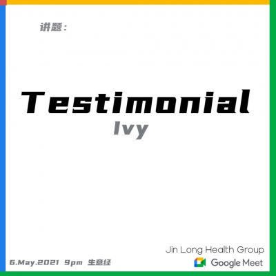 Testimonial - Ivy